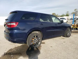 2017 Dodge Durango GT with VIN 1C4RDJDG0HC619216, listed as a Copart auction lot 54189525 with 118,985 mi miles and Salvage title. Bid and sale history available at DreamBid. Image 3.