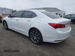 2017 Acura TLX V6 w/Technology Pkg with VIN 19UUB2F52HA001328, listed as a IAAI auction lot 41946365 with 143,698 mi miles. Bid and sale history available at carsss.com. Image 3.