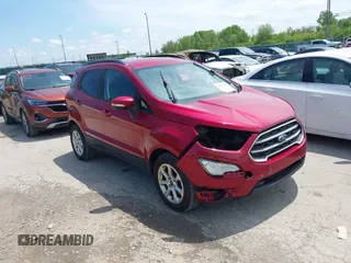 2019 Ford EcoSport SE z VIN MAJ3S2GE2KC269239, wystawiony jako IAAI lot #42289964 z przebiegiem 97 993 mil mil oraz . Historia ofert i sprzedaży dostępna na DreamBid. Obrazek 1.