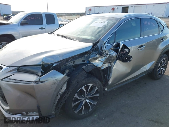 2015 Lexus NX 200t with VIN JTJBARBZ2F2002932, listed as a IAAI auction lot 41797857 with 205,902 mi miles and . Bid and sale history available at DreamBid. Image 6.