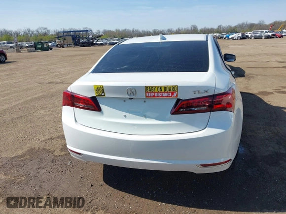 2016 Acura TLX Tech with VIN 19UUB1F54GA013361, listed as a IAAI auction lot 42054995 with 96,683 mi miles. Bid and sale history available at carsss.com. Image 16.