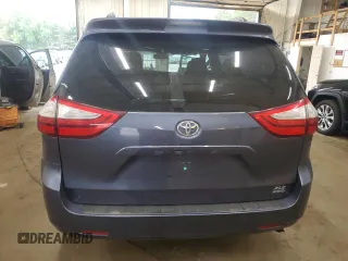 2016 Toyota Sienna Limited with VIN 5TDDK3DC8GS133114, listed as a Copart auction lot 56965005 with 78,311 mi miles and Salvage title. Bid and sale history available at DreamBid. Image 6.