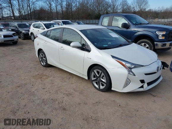 2016 Toyota Prius Four with VIN JTDKARFU3G3021048, listed as a IAAI auction lot 41633306 with 120,632 mi miles. Bid and sale history available at carsss.com. Image 1.