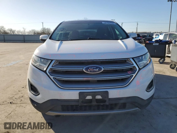 2017 Ford Edge SEL with VIN 2FMPK3J80HBB11104, listed as a Copart auction lot 48700535 with 98,502 mi miles and Salvage Title. Bid and sale history available at carsss.com. Image 5.