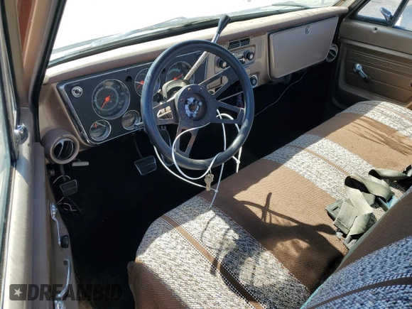 1972 GMC Sonoma with VIN 0000TCE242Z502387, listed as a Copart auction lot 77436024 with Not Provided miles and Salvage Title. Bid and sale history available at DreamBid. Image 8.