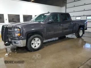 2015 Chevrolet Silverado 1500 LT with VIN 3GCUKREC9FG124940, listed as a Copart auction lot 45798475 with 166,812 mi miles and Clean Title. Bid and sale history available at DreamBid. Image 1.