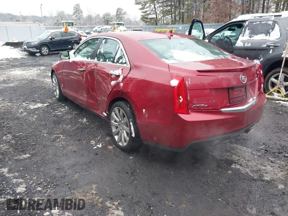 2013 Cadillac ATS Luxury with VIN 1G6AH5R39D0152391, listed as a IAAI auction lot 41560278 with 115,425 mi miles. Bid and sale history available at carsss.com. Image 3.