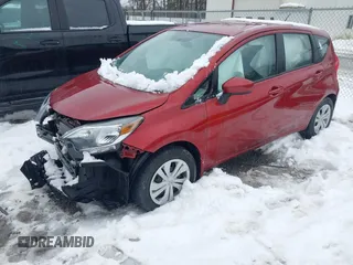 2018 Nissan Note SV with VIN 3N1CE2CP0JL355860, listed as a IAAI auction lot 41566071 with 45,835 mi miles and . Bid and sale history available at DreamBid. Image 2.