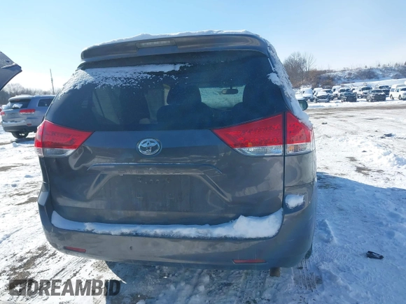 2013 Toyota Sienna LE with VIN 5TDJK3DCXDS061105, listed as a IAAI auction lot 41363922 with 163,231 mi miles and . Bid and sale history available at DreamBid. Image 16.