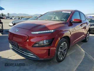 2023 Hyundai Kona SE z VIN KM8K23AG5PU184477, wystawiony jako Copart lot #52752875 z przebiegiem 57 813 mil mil oraz Szkoda całkowita • Salvage title. Historia ofert i sprzedaży dostępna na DreamBid. Obrazek 1.