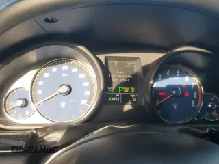 2015 Maserati GranTurismo Convertible Sport with VIN ZAM45VMA5F0129195, listed as a Copart auction lot 86961794 with 43,851 mi miles and Salvage Title. Bid and sale history available at carsss.com. Image 9.