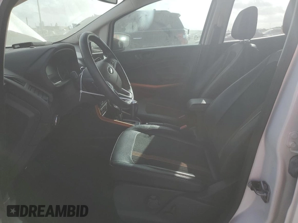 2018 Ford EcoSport SES z VIN MAJ6P1CL4JC218174, wystawiony jako Copart lot #58873485 z przebiegiem 44 931 mil mil oraz Nie do naprawy • Non repairable. Historia ofert i sprzedaży dostępna na DreamBid. Obrazek 7.