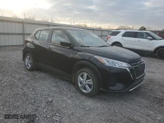 2021 Nissan Kicks S with VIN 3N1CP5BV2ML515771, listed as a Copart auction lot 43085525 with 69,855 mi miles and Salvage Title. Bid and sale history available at carsss.com. Image 4.