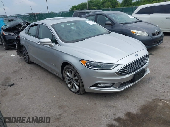 2017 Ford Fusion Hybrid Titanium с VIN 3FA6P0RU5HR181755, выставлен на аукционе IAAI как лот 42704832 с пробегом 152 688 миль миль и . История ставок и продаж доступна на DreamBid. Изображение 1.