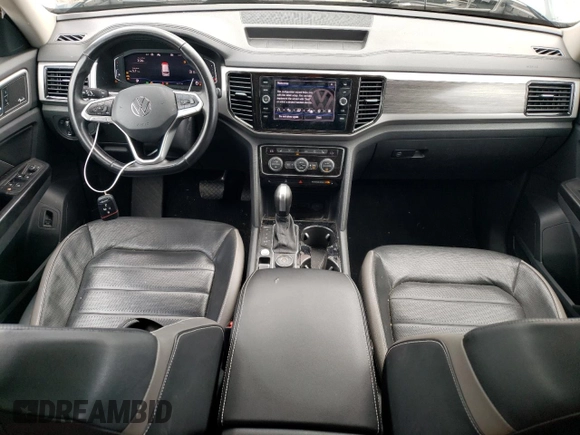 2021 Volkswagen Atlas SEL Premium with VIN 1V2TR2CA8MC516807, listed as a Copart auction lot 56819505 with 65,111 mi miles and Salvage title. Bid and sale history available at DreamBid. Image 8.