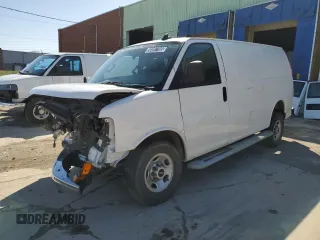 2023 GMC Savana Cargo with VIN 1GTW7AFP2P1194440, listed as a Copart auction lot 50397785 with Not Provided miles and Clean Title. Bid and sale history available at DreamBid. Image 1.