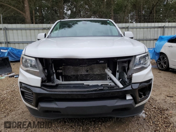 2021 Chevrolet Colorado 2WD Work Truck z VIN 1GCGSBEN7M1132259, wystawiony jako Copart lot #42918995 z przebiegiem 77 660 mil mil oraz Szkoda całkowita • Salvage title. Historia ofert i sprzedaży dostępna na DreamBid. Obrazek 5.