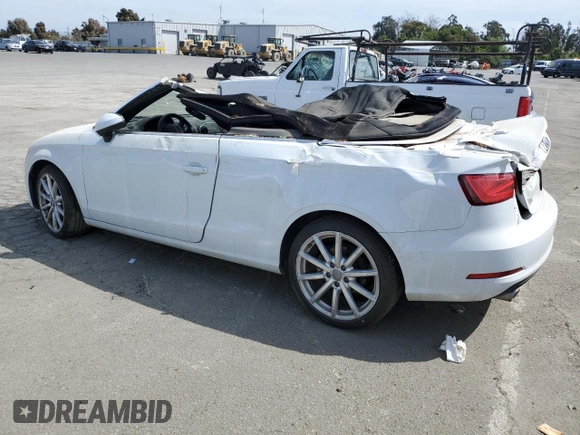 2015 Audi A3 2.0T Premium Plus with VIN WAU3FLFF5F1123706, listed as a Copart auction lot 49510785 with 74,819 mi miles and Salvage Title. Bid and sale history available at carsss.com. Image 2.