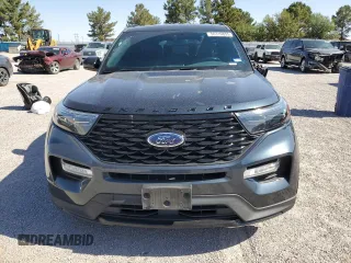 2023 Ford Explorer ST-Line z VIN 1FMSK7KH5PGB53341, wystawiony jako Copart lot #56316855 z przebiegiem 23 657 mil mil oraz Szkoda całkowita • Salvage title. Historia ofert i sprzedaży dostępna na DreamBid. Obrazek 5.
