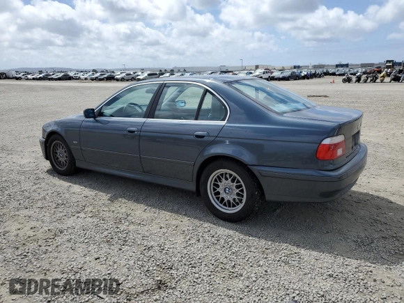 2001 BMW 5 Series 525iA with VIN WBADT43441GX24794, listed as a Copart auction lot 50913595 with 102,803 mi miles and Salvage Title. Bid and sale history available at carsss.com. Image 2.