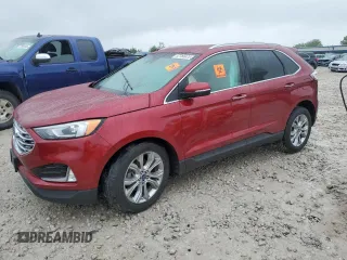 2019 Ford Edge Titanium z VIN 2FMPK3K98KBC75957, wystawiony jako Copart lot #57765875 z przebiegiem 61 370 mil mil oraz Tytuł czysty. Historia ofert i sprzedaży dostępna na DreamBid. Obrazek 1.