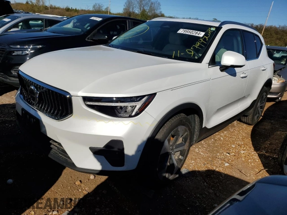 2023 Volvo XC40 Plus Bright Theme with VIN YV4L12UN9P2911905, listed as a Copart auction lot 79950284 with Not Provided miles and Salvage Title. Bid and sale history available at DreamBid. Image 1.