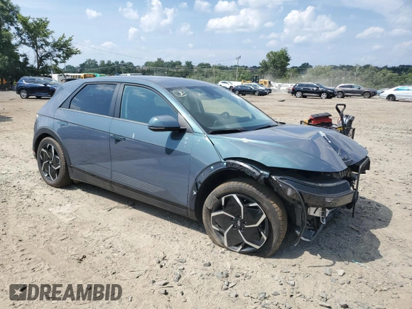 2023 Hyundai Ioniq 5 SEL z VIN KM8KNDAF4PU216646, wystawiony jako Copart lot #66152805 z przebiegiem 17 054 mil mil oraz Nie do naprawy • Non repairable. Historia ofert i sprzedaży dostępna na DreamBid. Obrazek 4.