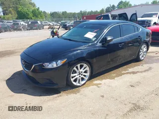 2015 Mazda 6 i Touring with VIN JM1GJ1T68F1171485, listed as a IAAI auction lot 42018487 with 208,916 mi miles and . Bid and sale history available at carsss.com. Image 2.