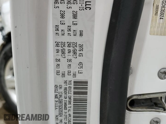 2016 Jeep Compass Sport z VIN 1C4NJDBB7GD635924, wystawiony jako Copart lot #43781395 z przebiegiem 118 097 mil mil oraz Szkoda całkowita • Salvage title. Historia ofert i sprzedaży dostępna na DreamBid. Obrazek 13.