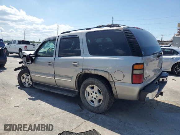 2004 Chevrolet Tahoe LS z VIN 1GNEC13Z14R277634, wystawiony jako Copart lot #56374955 z przebiegiem 247 285 mil mil oraz Szkoda całkowita • Salvage title. Historia ofert i sprzedaży dostępna na DreamBid. Obrazek 2.