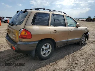 2003 Hyundai Santa Fe GLS with VIN KM8SC73D23U388736, listed as a Copart auction lot 61809715 with 125,654 mi miles and Salvage title. Bid and sale history available at DreamBid. Image 3.