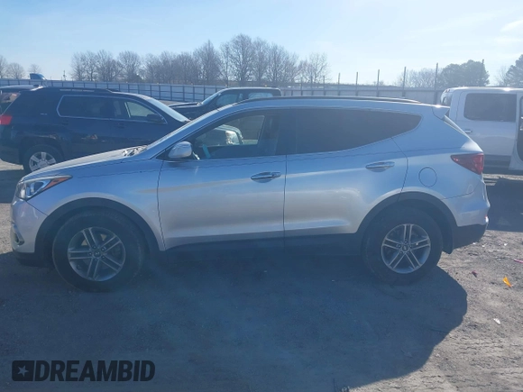 2018 Hyundai Santa Fe Sport 2.4L with VIN 5XYZU3LB8JG518668, listed as a IAAI auction lot 41673466 with 81,791 mi miles. Bid and sale history available at carsss.com. Image 15.