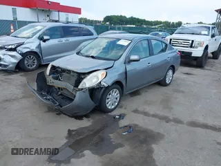 2012 Nissan Versa SV with VIN 3N1CN7AP7CL819956, listed as a IAAI auction lot 42578855 with 57,245 mi miles and . Bid and sale history available at DreamBid. Image 17.