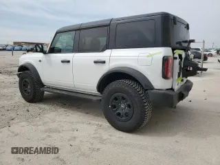 2024 Ford Bronco Wildtrak with VIN 1FMEE2BP6RLB29591, listed as a Copart auction lot 48225165 with 4,466 mi miles and Salvage title. Bid and sale history available at DreamBid. Image 2.