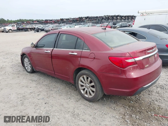 2013 Chrysler 200 Limited with VIN 1C3CCBCG1DN598685, listed as a IAAI auction lot 42085371 with 167,049 mi miles and . Bid and sale history available at DreamBid. Image 3.