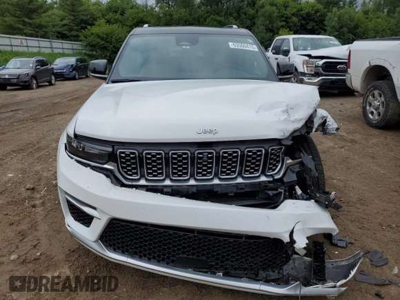 2022 Jeep Grand Cherokee Summit Reserve with VIN 1C4RJHEG6N8610843, listed as a Copart auction lot 63500415 with 77,436 mi miles and Clean title. Bid and sale history available at DreamBid. Image 5.