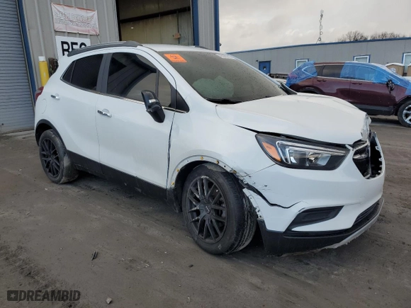 2018 Buick Encore Preferred with VIN KL4CJASB0JB505695, listed as a Copart auction lot 46980205 with 140,499 mi miles and Salvage Title. Bid and sale history available at carsss.com. Image 4.