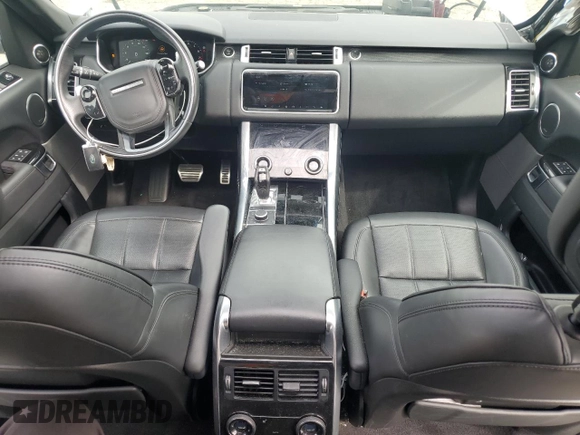 2022 Land Rover Range Rover Sport HSE Silver Edition with VIN SALWR2SU0NA203900, listed as a Copart auction lot 47750885 with 8,415 mi miles and Salvage title. Bid and sale history available at DreamBid. Image 8.