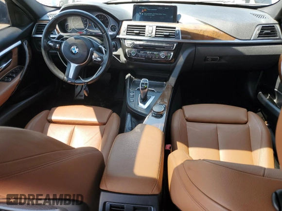 2016 BMW 3 Series 328i with VIN WBA8E9G5XGNT45329, listed as a Copart auction lot 63926275 with 52,085 mi miles and Salvage title. Bid and sale history available at DreamBid. Image 8.
