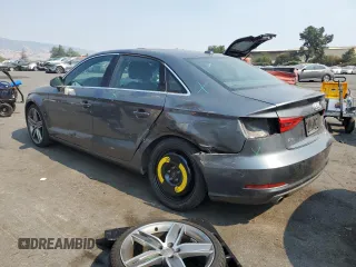 2015 Audi A3 2.0T Premium Plus with VIN WAUEFGFF4F1066950, listed as a Copart auction lot 66340553 with 107,523 mi miles. Bid and sale history available at carsss.com. Image 2.