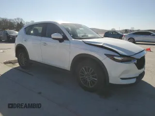 2017 Mazda CX-5 Sport with VIN JM3KFABL4H0135960, listed as a Copart auction lot 48343075 with 91,368 mi miles and Salvage Title. Bid and sale history available at carsss.com. Image 4.