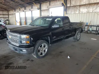 2015 Chevrolet Silverado 1500 LT with VIN 1GCVKREC5FZ426830, listed as a Copart auction lot 55342855 with 155,193 mi miles and Salvage Title. Bid and sale history available at carsss.com. Image 1.