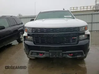 2022 Chevrolet Silverado 1500 Custom Trail Boss with VIN 1GCPYCEK8NZ174114, listed as a Copart auction lot 47652855 with 71,851 mi miles and Salvage Title. Bid and sale history available at DreamBid. Image 10.