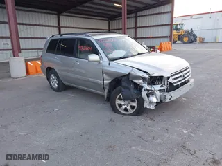 2003 Toyota Highlander with VIN JTEHF21A630114668, listed as a IAAI auction lot 41052604 with 107,151 mi miles. Bid and sale history available at carsss.com. Image 1.