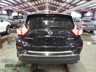 2017 Nissan Murano S with VIN 5N1AZ2MH2HN197592, listed as a Copart auction lot 44399205 with 198,964 mi miles and Clean Title. Bid and sale history available at DreamBid. Image 6.