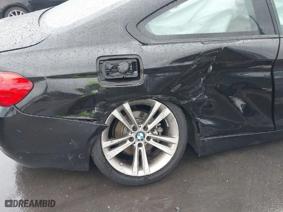 2015 BMW 4 Series 428i with VIN WBA3N7C57FK222351, listed as a IAAI auction lot 41490737 with 99,322 mi miles. Bid and sale history available at carsss.com. Image 17.