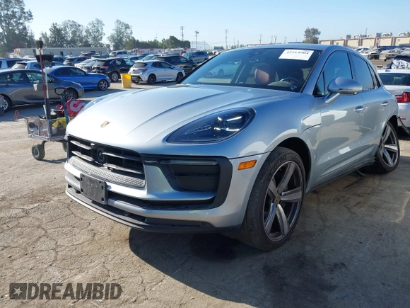2023 Porsche Macan with VIN WP1AA2A54PLB05252, listed as a IAAI auction lot 42514904 with 15,248 mi miles and . Bid and sale history available at DreamBid. Image 18.