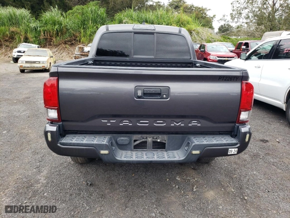 2019 Toyota Tacoma 2WD SR with VIN 5TFAX5GN4KX153084, listed as a Copart auction lot 60751794 with 54,186 mi miles and Salvage Title. Bid and sale history available at carsss.com. Image 6.