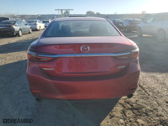 2018 Mazda Mazda6 Sport with VIN JM1GL1U58J1305095, listed as a Copart auction lot 81039804 with 128,407 mi miles and Salvage Title. Bid and sale history available at carsss.com. Image 6.
