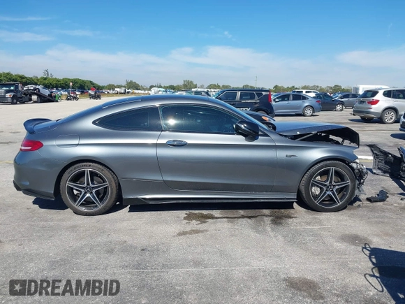 2017 Mercedes-Benz C 43 AMG with VIN WDDWJ6EBXHF471365, listed as a IAAI auction lot 41441957 with 80,322 mi miles and . Bid and sale history available at carsss.com. Image 14.